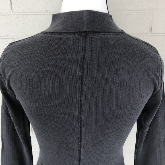NWT Free People Intimately Rickie Top in Charcoal (Dark Gray) - Picture 8 of 12